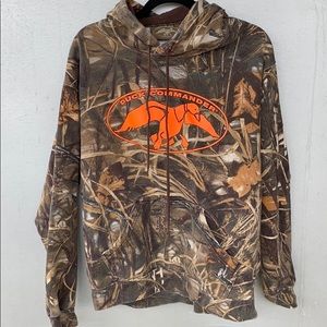 Camo Duck Commander Hooded Sweatshirt